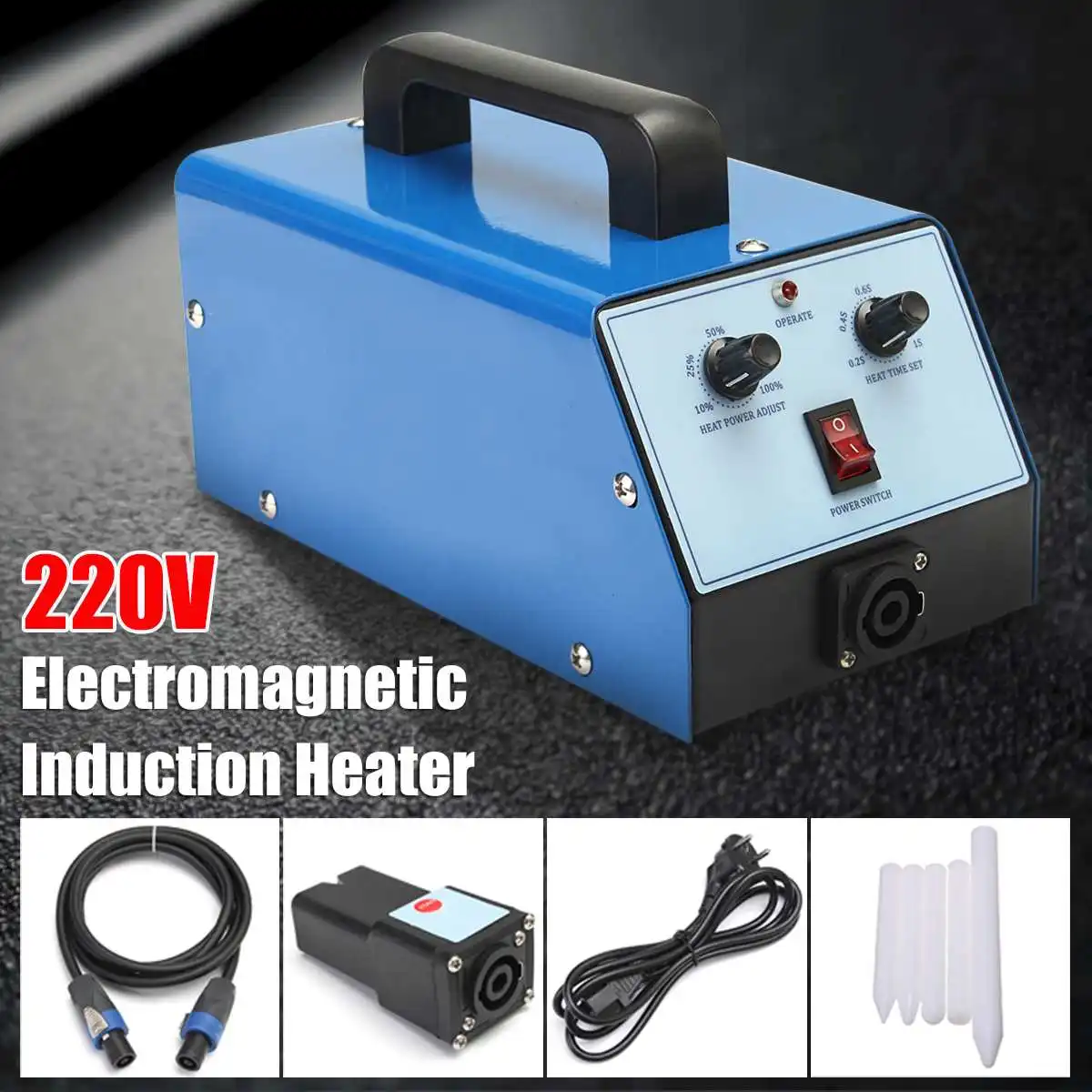

220V Blue Hot Box PDR Induction Heater For Removing Paintless Dent Repair Tool
