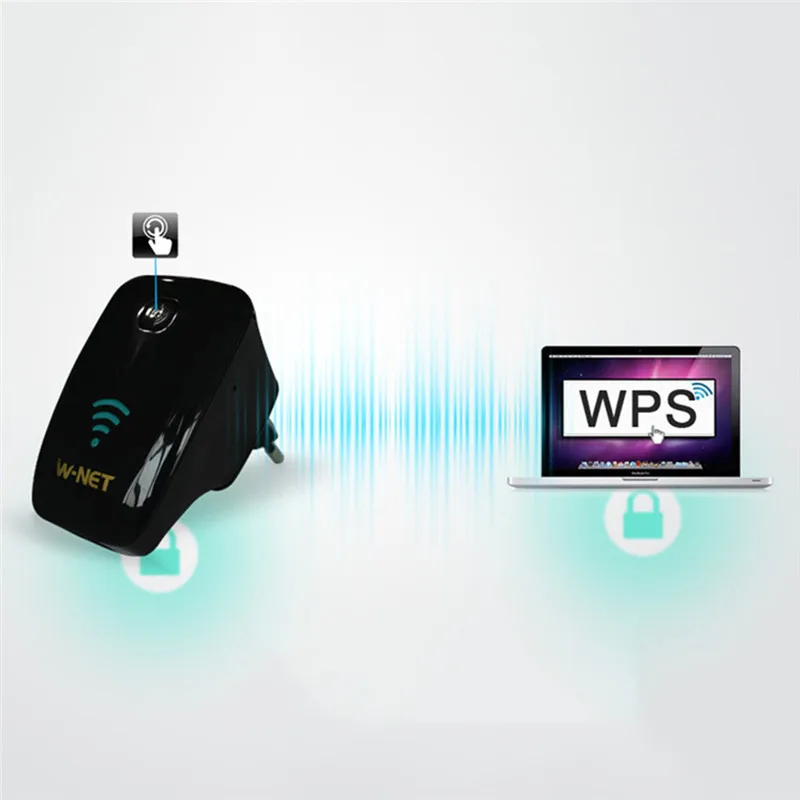 Wi-Fi ретранслятор Беспроводной усилитель сигнала Wi-Fi диапазон расширитель 300 Мбит/с 802.11N/B/G усилитель сигнала Repetidor WiFi Wps шифрование