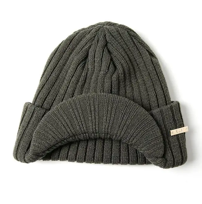 2019 جديد أزياء الرجال المرأة قبعة شريطية قبعة مشغولة من الخيط مع حافة لينة الدافئة بلغت ذروتها كاب الخريف الشتاء الرجال النساء الرياضة التزلج...