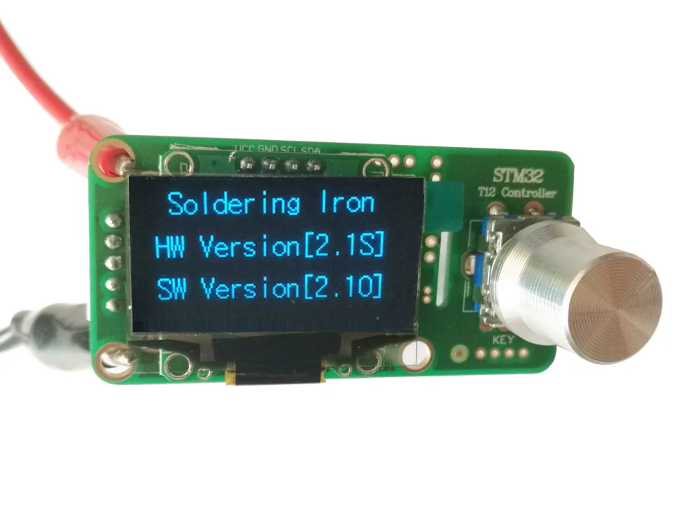 STM32 Edition OLED T12 Intelligent Electric Iron Temperature Welding Units Electronic Soldering Wake-Sleep Shock 110-240v 72W (22