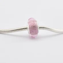 2016 el más nuevo auténtico 925 granos cristal se adapta a Pandora pulsera Diy envío gratis venta al por mayor D5025