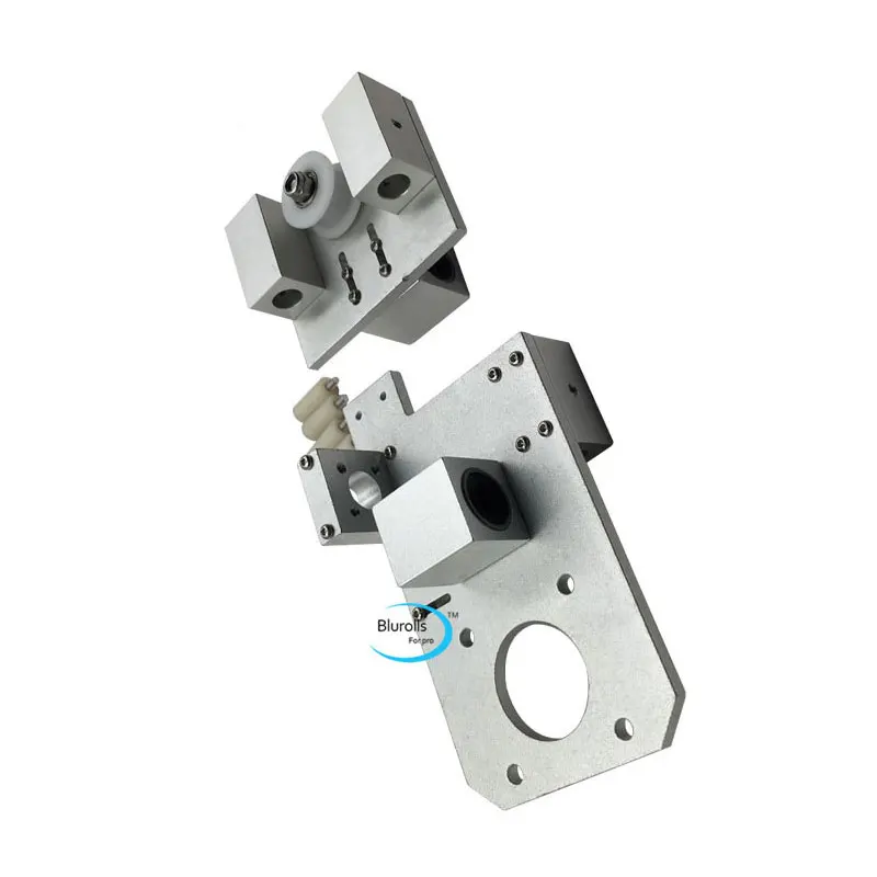 Prusa I3 3D принтер алюминиевый X axis x endidler + end мотор Набор Reprap переделка Регулируемый