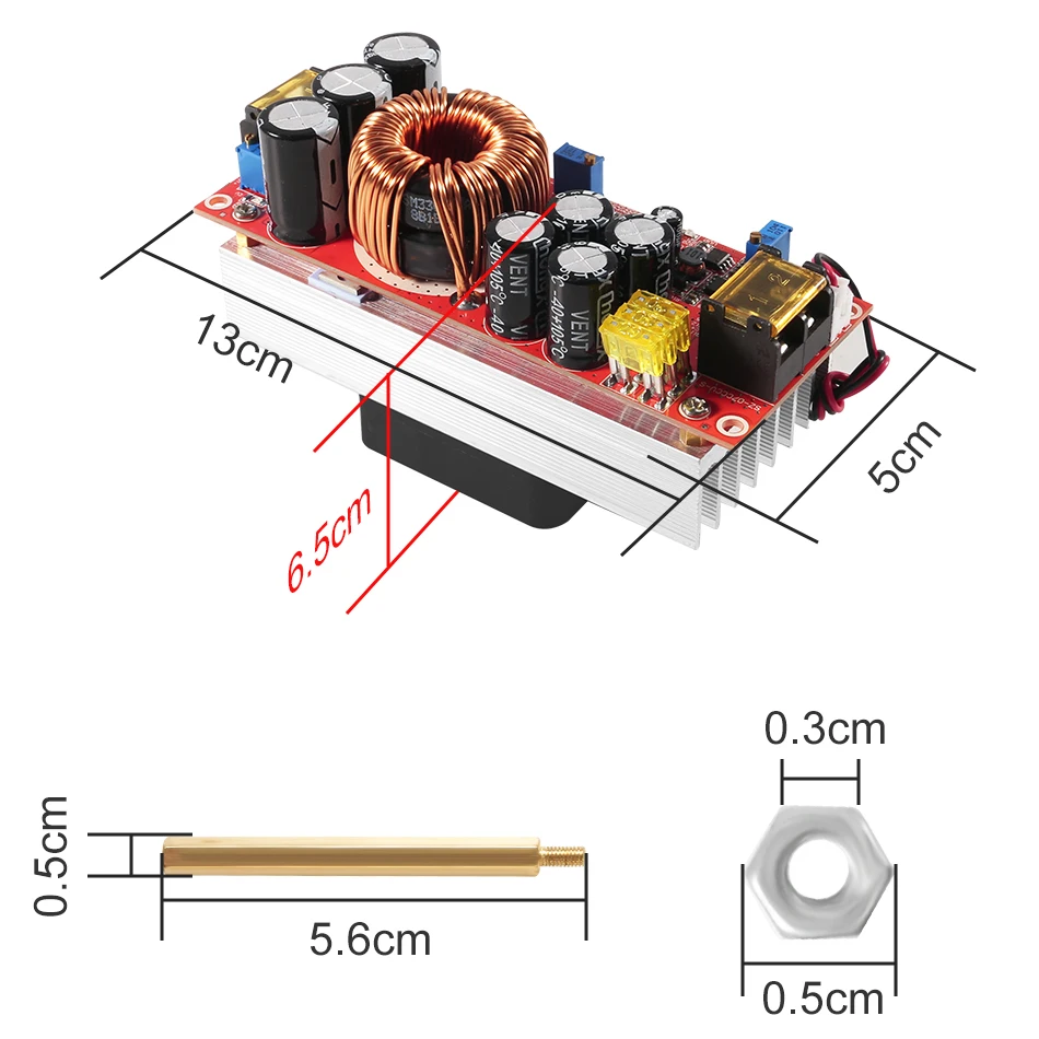 1800W 40A CC CV повышающий преобразователь постоянного тока с DC-DC Step Up Регулируемый источник питания модуль DC 10 V-60 V-12 V-90 V DIY kit электрический блок модули