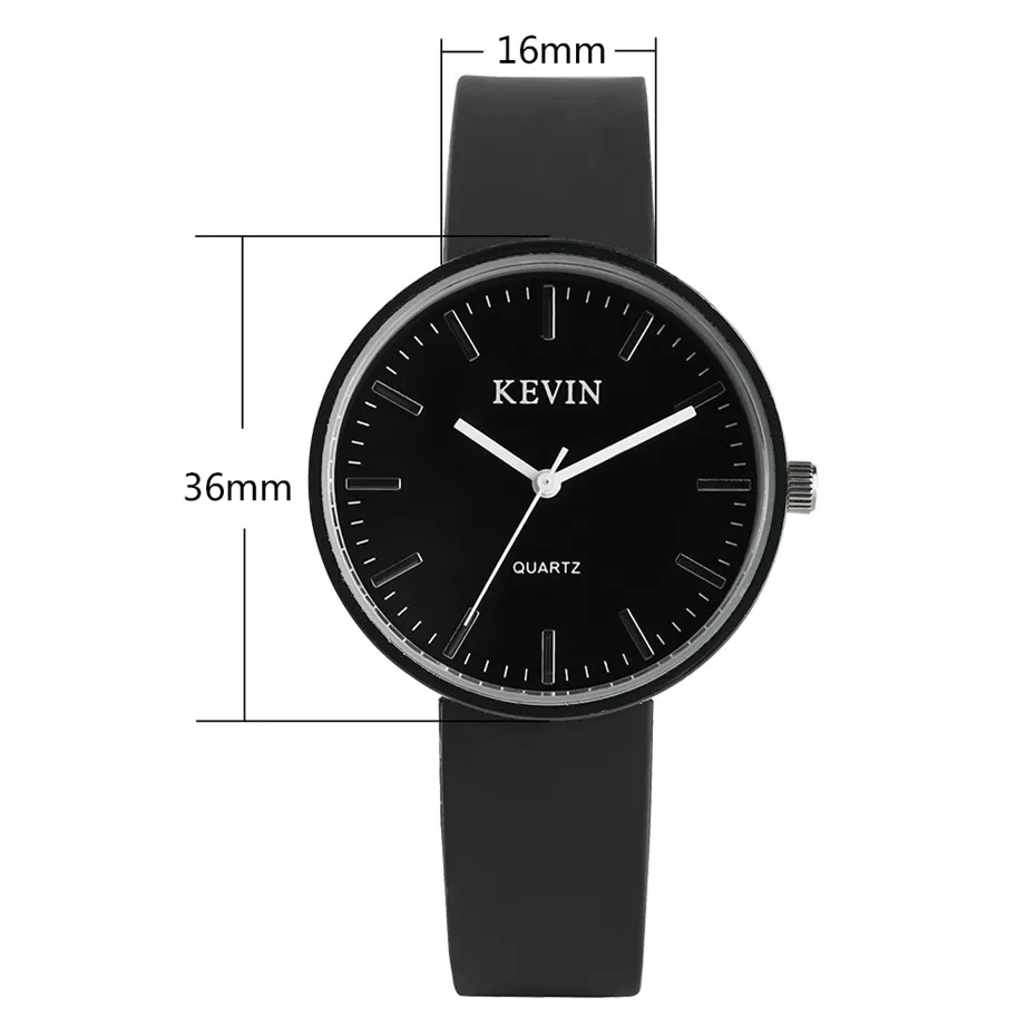 kevin casual round dial women watches elagant14