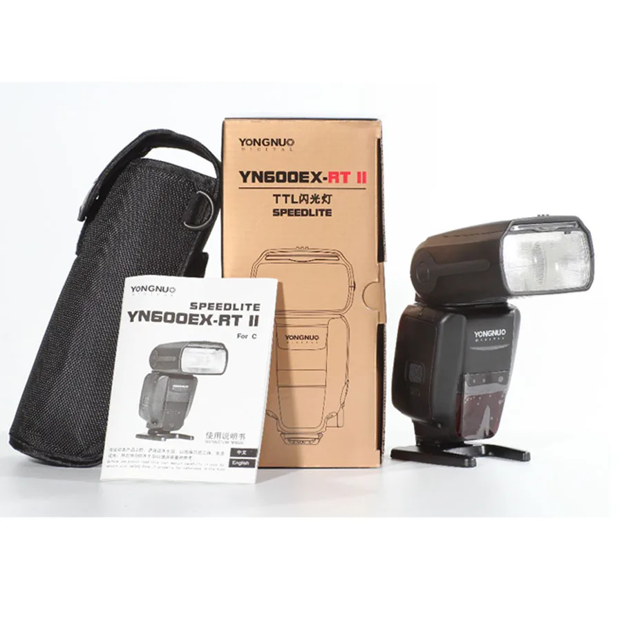 YN600EX-RT II 2.4 г Беспроводной HSS 1/8000 s мастер Вспышка Speedlite для Canon Камера как 600EX-RT