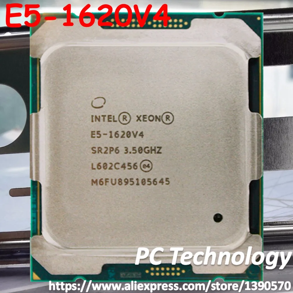 E5-1620V4 Intel Xeon OEM версия E5 1620V4 3,50 ГГц 4 Core 10 МБ E5-1620 V4 140W E5 1620 V4 LGA2011-3