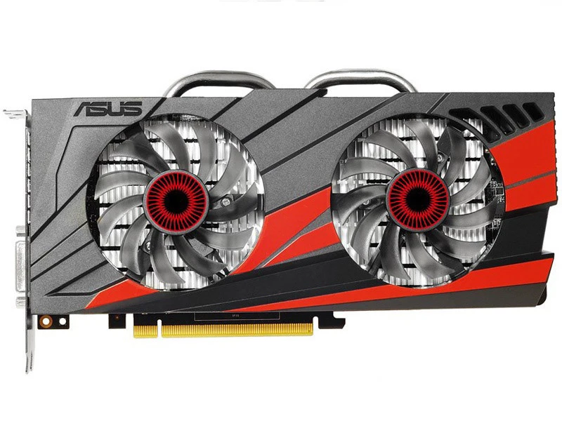 Используется, Видеокарта ASUS GTX960-DC2OC-2GD5 GTX 960 2 Гб 128 бит GDDR5 видеокарты для nVIDIA VGA Geforce Hdmi Dvi игры