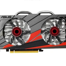 Используется, Видеокарта ASUS GTX960-DC2OC-2GD5 GTX 960 2 Гб 128 бит GDDR5 видеокарты для nVIDIA VGA Geforce Hdmi Dvi игры