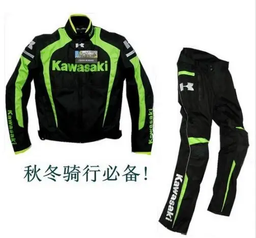Kawasaki heavy industries поддерживает платье/куртку/пальто/мотоциклетные куртки и брюки из