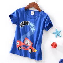 Детская одежда для маленьких мальчиков и девочек топы с короткими рукавами с героями мультфильмов, Футболка Блузка для малышей, футболка для новорожденных, детские футболки