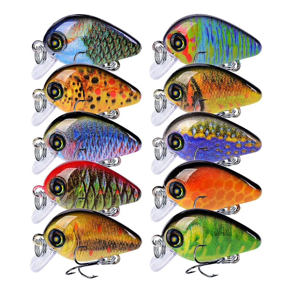 

1PCS Mini Lure Fishing Bait 28mm/1.95g Outerwear Japan Hard Bait Lure Trout Perch Fishing Rock Carp Fishing Gear