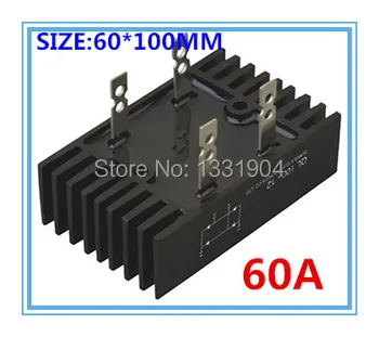 

free shipping 2pcs/lot New single Phase Diode Bridge Rectifier QL60A 1000V modules used for industrial automatic control