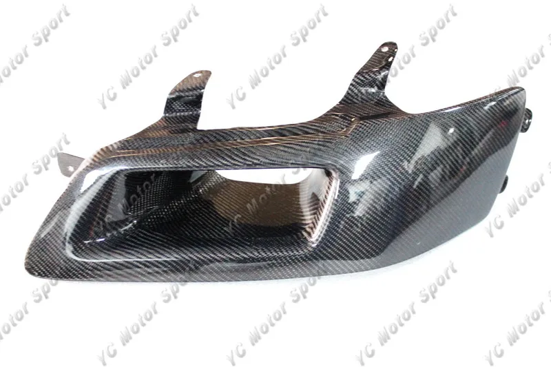 2001-2007 Mitsubishi Evolution EVO 7 8 9 LHS Vented Headlight Air Duct Replacement CF (1)