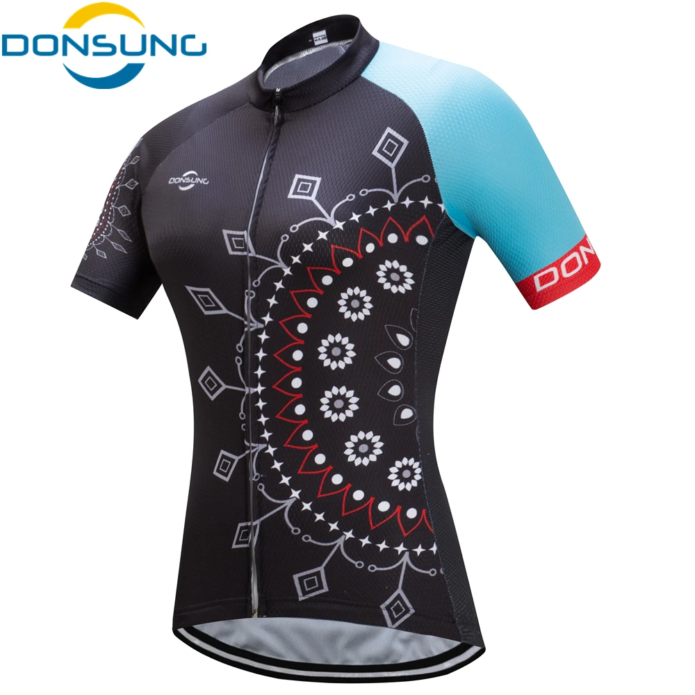 

DONSUNG Cycling Jerseys 2017 Summer Women MTB Road Bike Jersey Quick-dry Women Bicycle Jersey Cycling Clothing Ropa Ciclismo