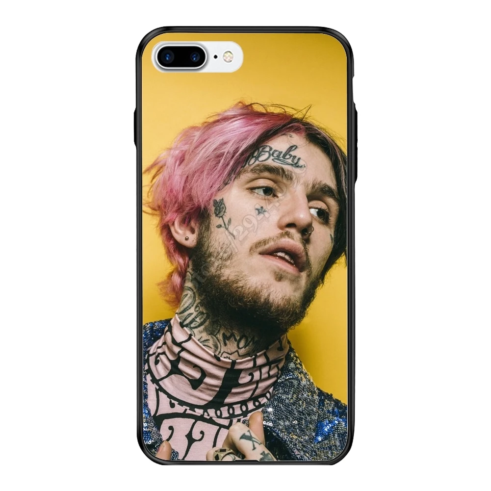 PC&ampTPU Stylish Phone Covers For Iphone X Case Lil Peep 6S 6 7 8 Plus Ultra-thin Protect Cover Anti-Knock |