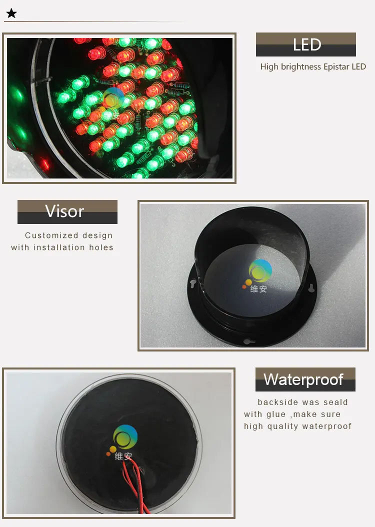 DC12V novo design padrão personalizado 100mm 4