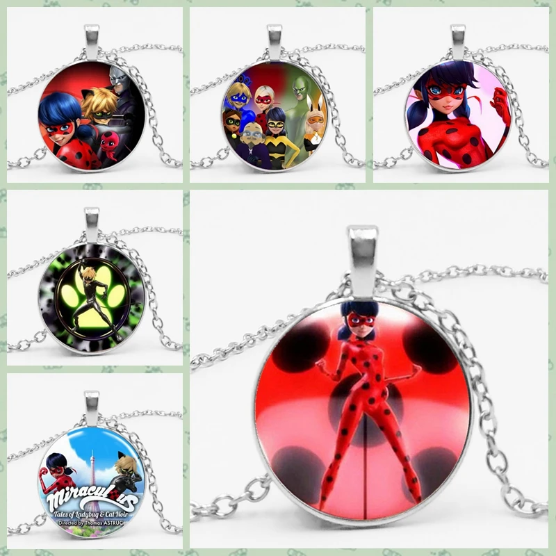 

LETS SLIM 2018 new Ladybug Necklace Adrian Marinetti graphic toy pendant Witch Black Nor Gio Jess Christmas gift Euro cloud Kark