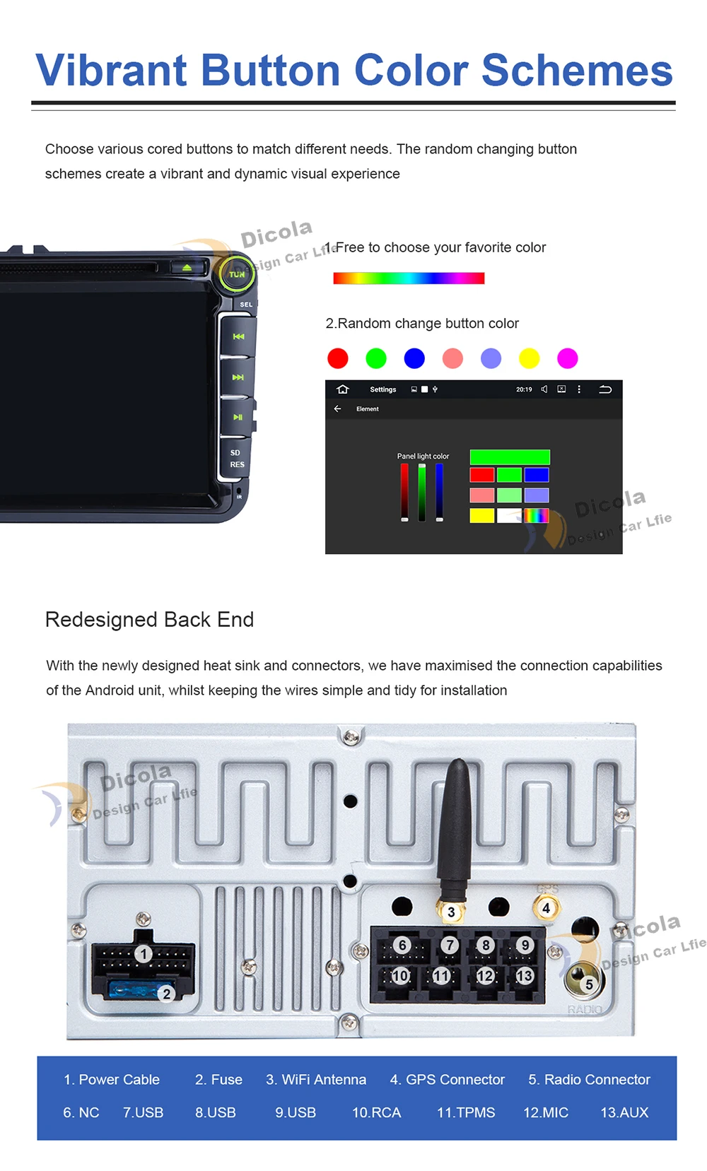 PX5 ips " Android 8,0 автомобильный радиоприемник gps навигация для VW Skoda Octavia golf 5 6 touran passat B6 jetta polo tiguan RDS мультимедиа