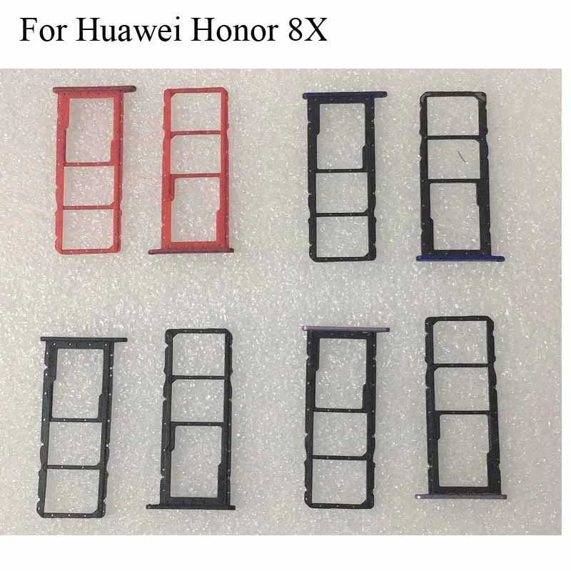 Для Huawei Honor 8X 6 5 дюймов новый оригинальный держатель Sim карты лоток слот для 8 X Honor8X