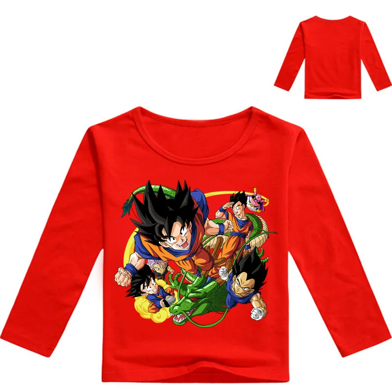 Толстовки для мальчиков с героями мультфильмов Dragon Ball Z Goku DBZ, толстовки для девочек, верхняя одежда, Весенняя детская одежда, детская одежда с длинным рукавом и капюшоном - Цвет: style 13