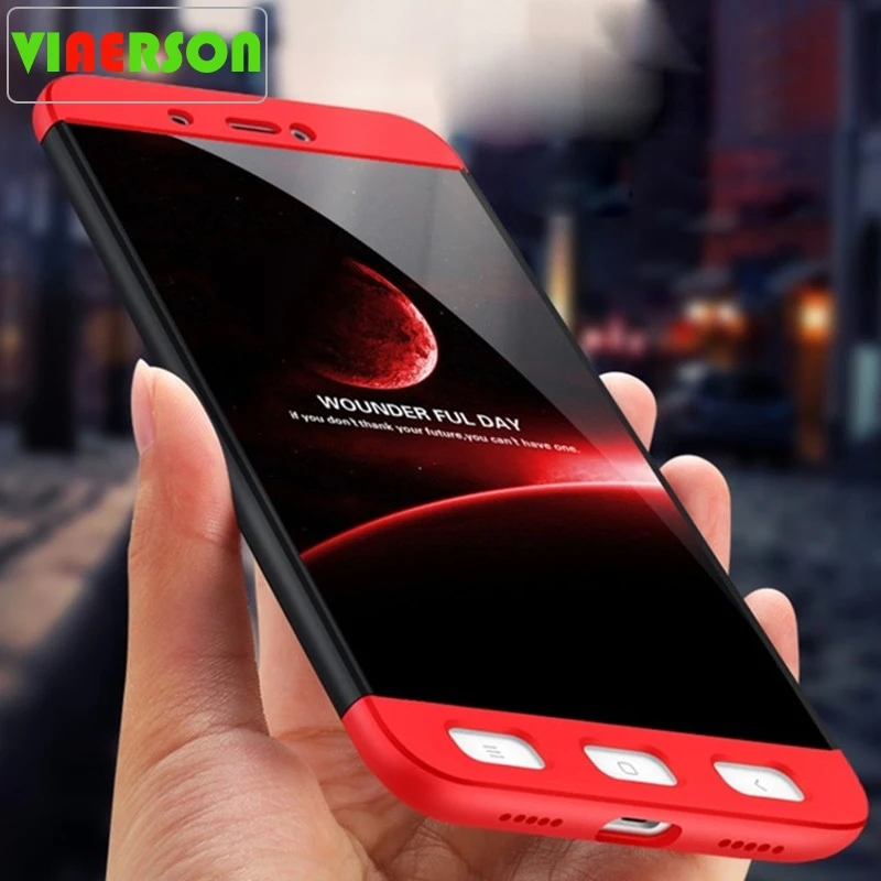 Чехол с полной защитой 360 градусов для Xiaomi Mi A1 5X Роскошный Жесткий пластиковый Redmi