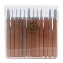 12 шт нож для резьбы по дереву, Гравировальный инструмент для резьбы по дереву увлечение деревообработкой Искусство ремесло никующие режущий гравер скальпель Multi touch ручка для дизайна ногтей в домашних условиях