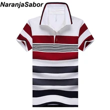 NaranjaSabor 2018 Summer Men s Polo Shirt Casual font b Slim b font Mens Short Sleeve