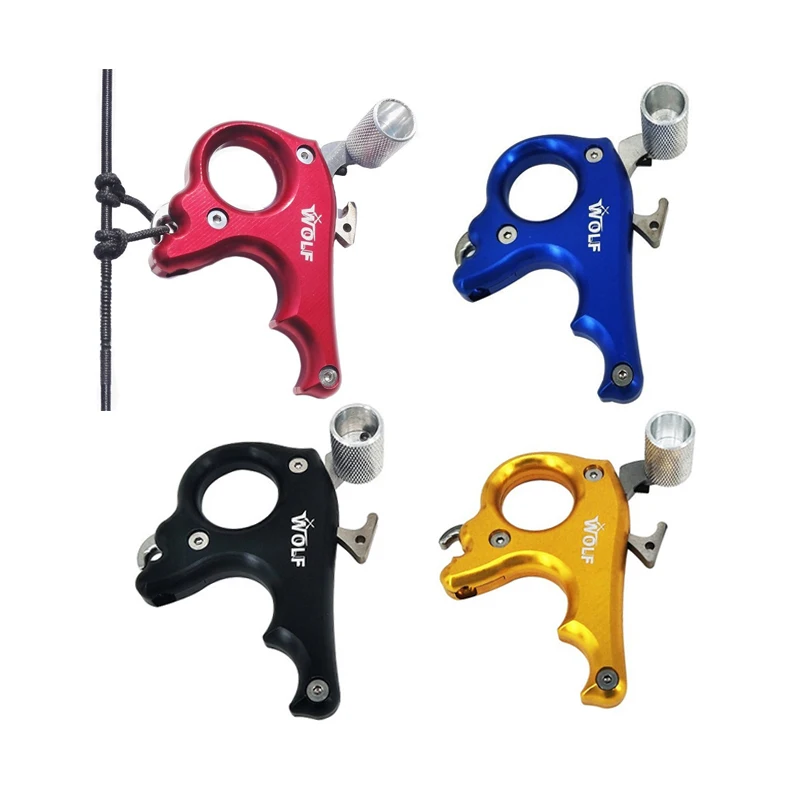 

Compound Bow 3 Finger Release Thumb Release Archery Bow Release Trigger For Hunting Shooting