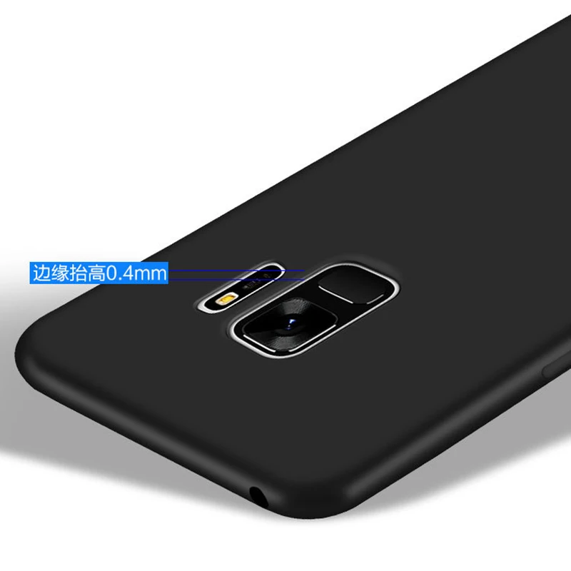 Цвет матовый чехол для samsung Galaxy S9 S8 плюс S6 S7 край J3 J5 J7 A3 A5 A7 J4 J6 J8 A6 A8 плюс Мягкий силиконовый чехол