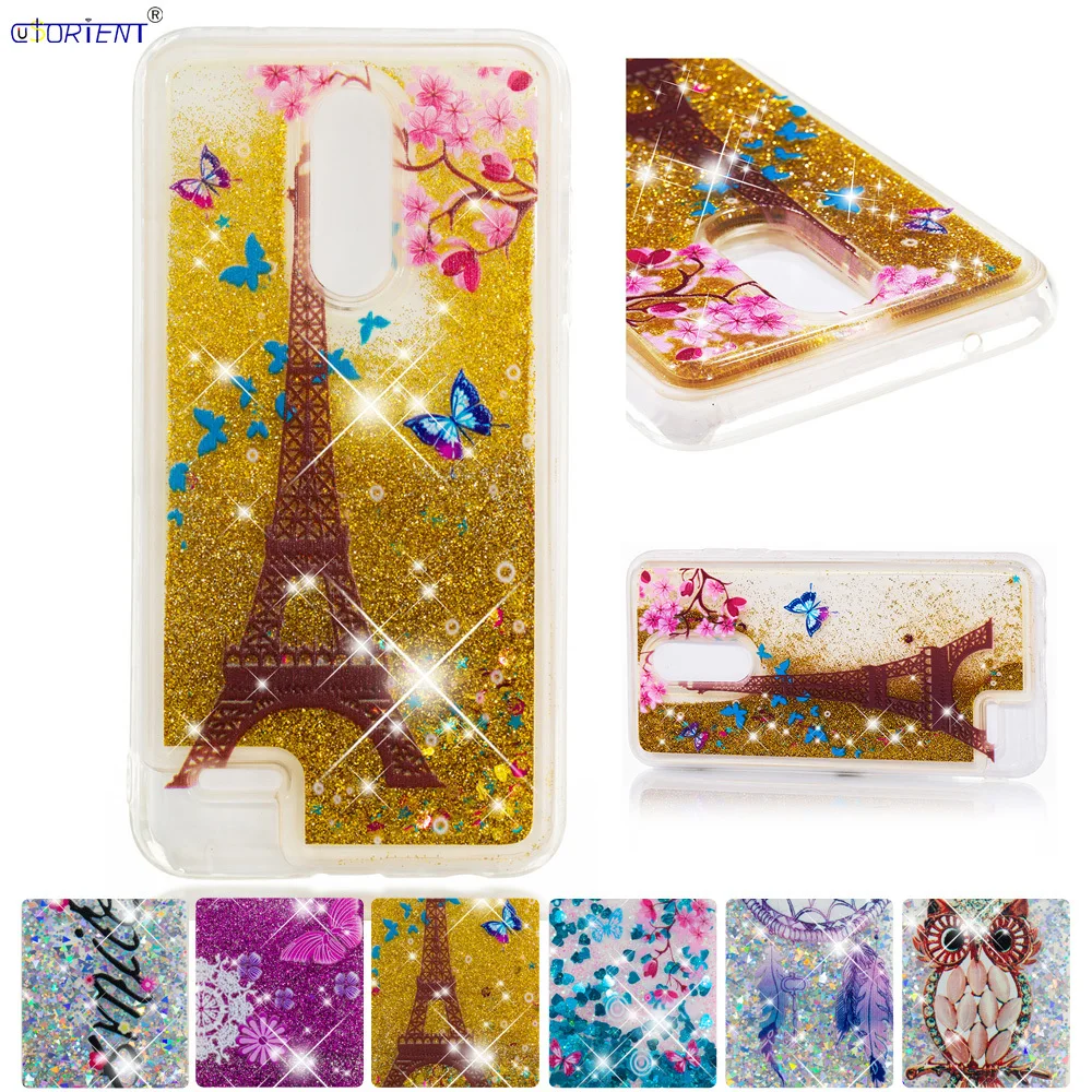 

LG K11 Plus Soft TPU Bumper Case LG K11+ K30 K10 2018 Bling Glitter Dynamic Liquid Quicksand Full Cover LGK11 K 11 Phone Funda