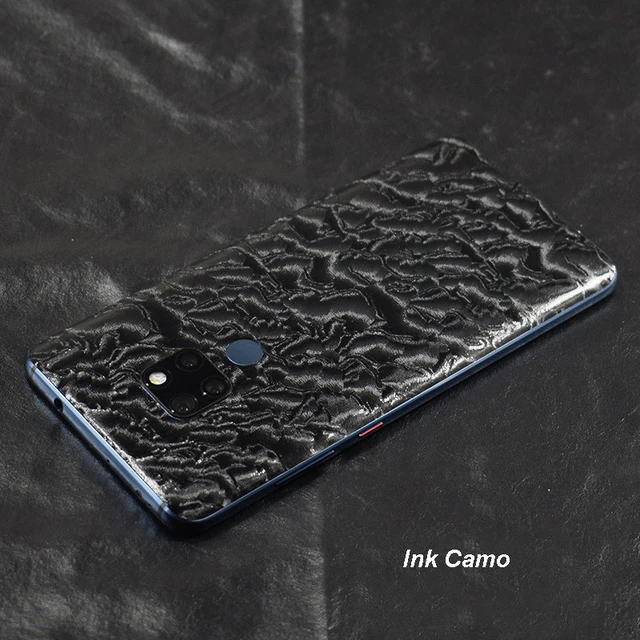 3D Carbon Fiber/Drawing/Wood Skins Phone Back Cover Sticker For HUAWEI P30  Pro P30 Lite MATE 20 Mate 20X Mate 20 Pro /20 Lite