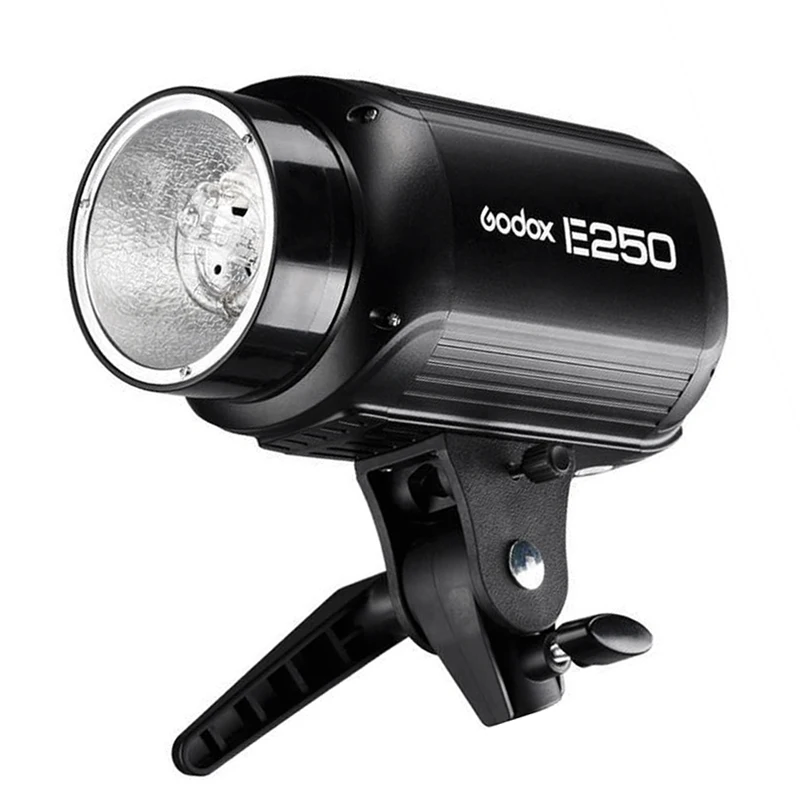 От DHL Godox E250 110V 220V 250W GN53 Фотостудия вспышка стробоскоп освещение 250WS лампа мощность