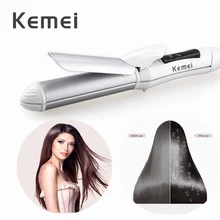 Многофункциональный щипцы для завивки турмалин керамический нагревательный выпрямитель для волос роликовая плойка Waver модный инструмент для укладки D40