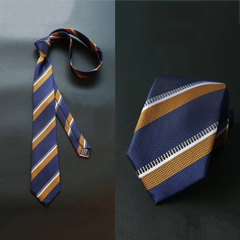 Mantieqingway 7 см полиэстер Полосатый галстук в горошек галстук солидный деловой галстук для мужчин свадебные Gravatas повседневные модные костюмы подарки