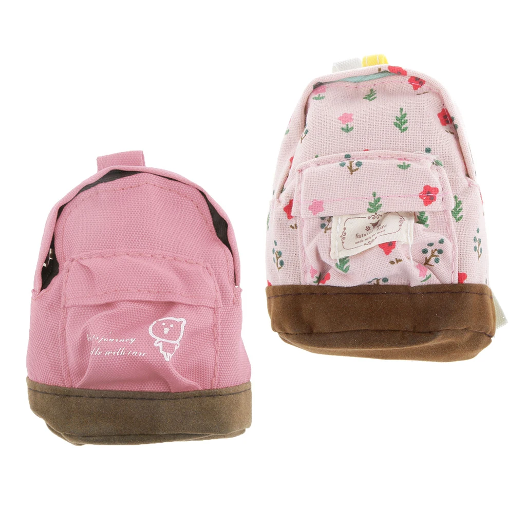 1:6 Scale Female Doll Floral Backpack Bag for 12inch Doll, Action Figures, Hot Toys
