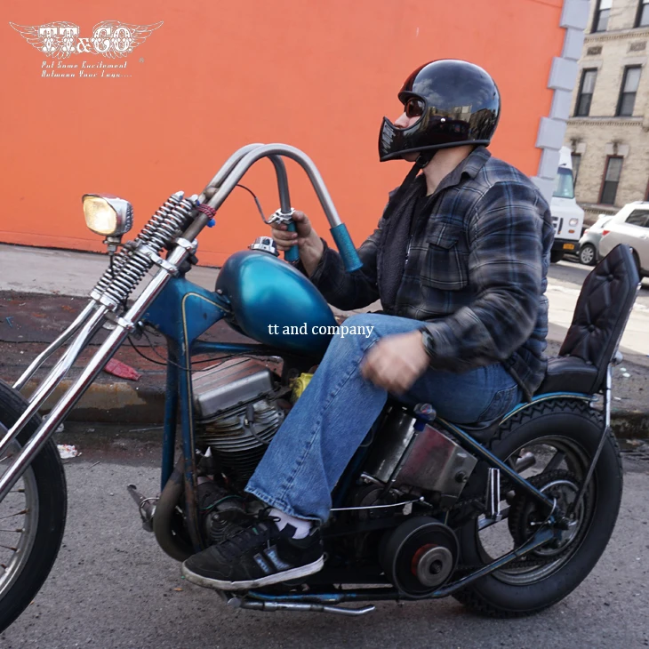 TT cowinage анфас мотоциклетный шлем Chopper Oldschool оригинально 02 маленький Ретро мотороллер шлемы M L XL XXL