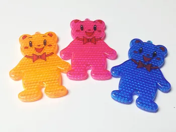 

12 Cute Plastic Teddy Bear Reflectors Ideal Use 609 Coats Pinata Bag Filler Loot Gag Birthday Party Favors Gift Road Safety Kids