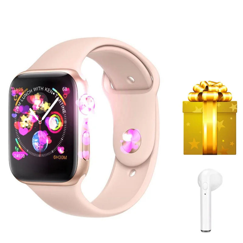 

Smartwatch+earphone/set smart watch 2019 ECG heart rate monitor passometer call/sms reminder Wearable device for apple ios