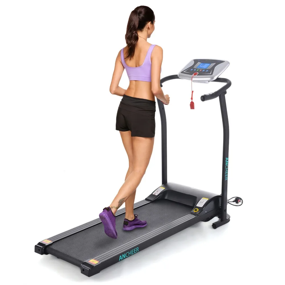 

Mini Electric Treadmill Folding Electric Running Training Sports Fitness Treadmill for GYM Home EU UK Plug 2 Colors