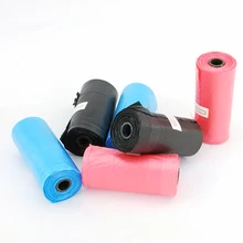 20 рулонов собака для отходов, с лапками мешок разлагаемые мусорные мешки для щенков Маленький Средний для собаки чихуахуа товары для домашних животных