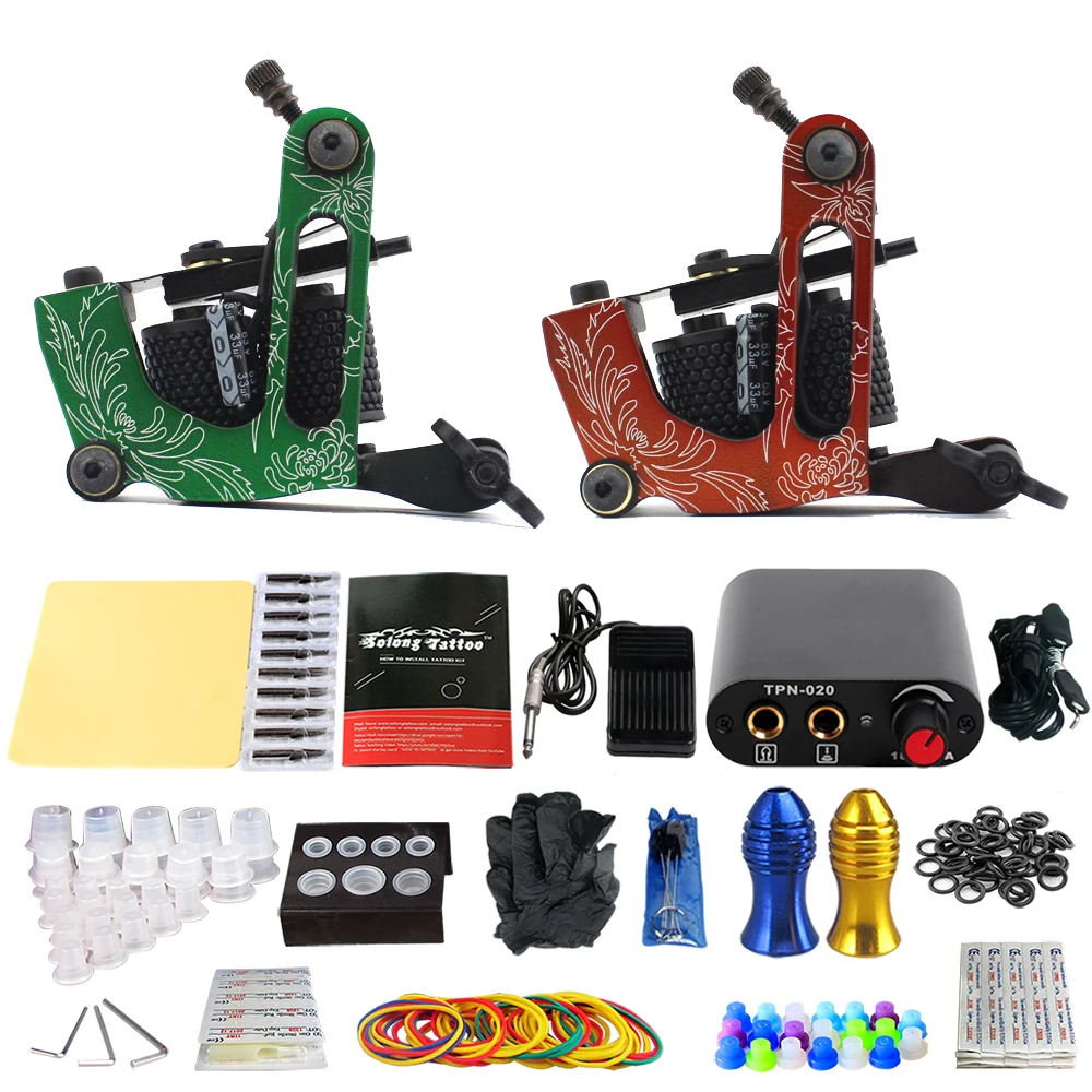 

Stigma Professional Tattoo Kit Machine Set 10 Coils