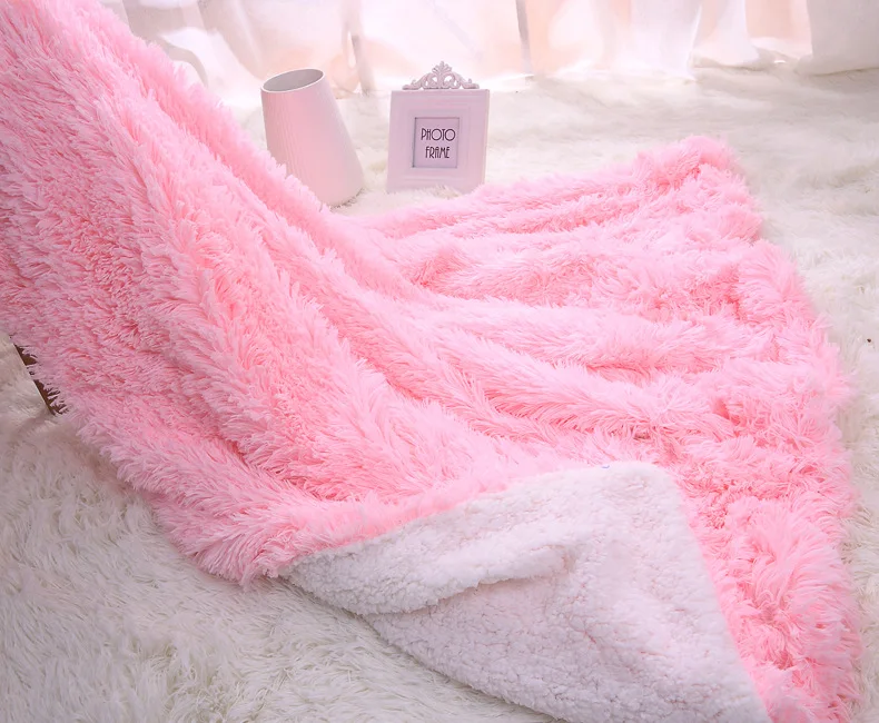 Диван большого размера/воздух/постельные принадлежности длинные лохматые пледы Мантас белый розовый серый флис пушистый плюш пушистый шерпа пледы Покрывало