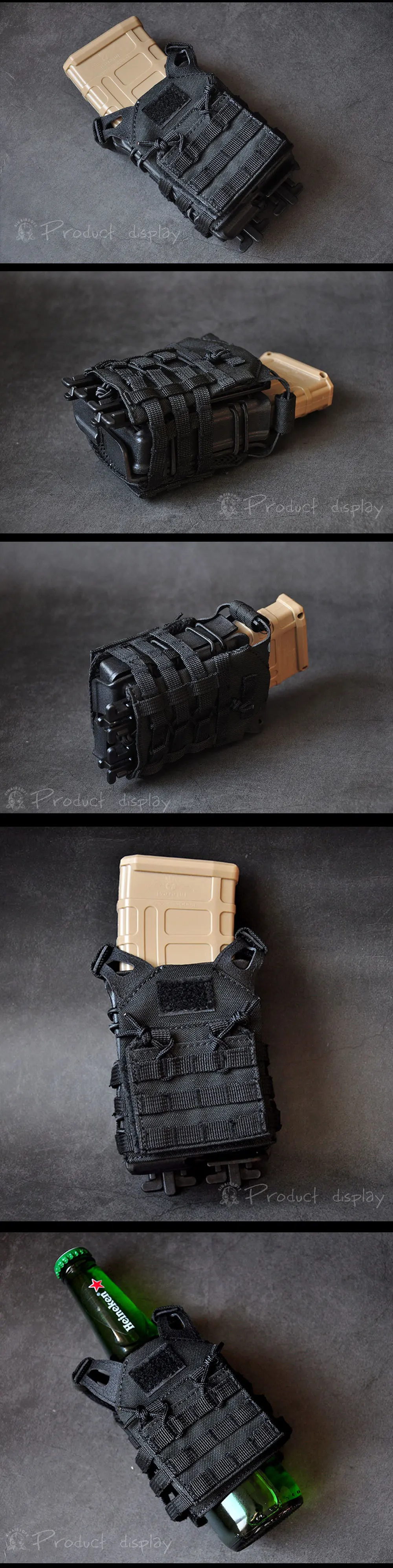 SINAIRSOFT JPC тактический военный Molle мини жилет koozie охотничий Открытый регулируемый ремень журнал орнамент кулон США