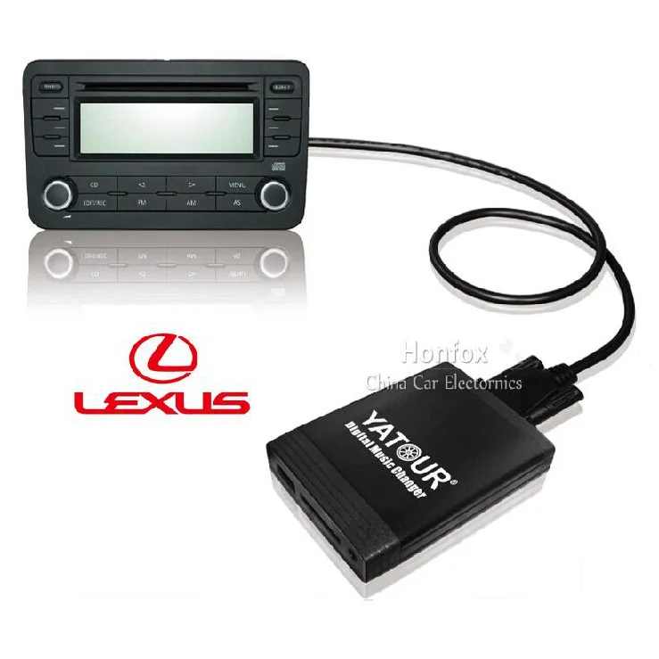 

Yatour CD Changer YT-M06 FOR Lexus RX300 1998 -2002 USB MP3 SD AUX adapter Car digital music changer BT interface