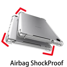 Мягкий защитный чехол из ТПУ с защитой от трещин для huawei Honor Pad 5 10,1, ударопрочный силиконовый чехол для huawei Mediapad T5 M3 M5 LITE 10,1