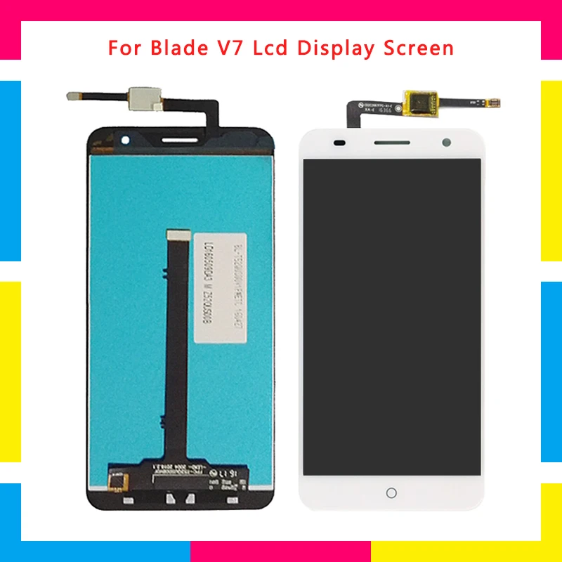 

LCD Display Screen With Touch Screen Digitizer Assembly For ZTE Blade V7 Replacement