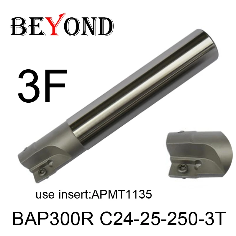 BEYONG скидка BAP300R C24-25-250-3T лицевая мельница Наплечная резка для станки расточные