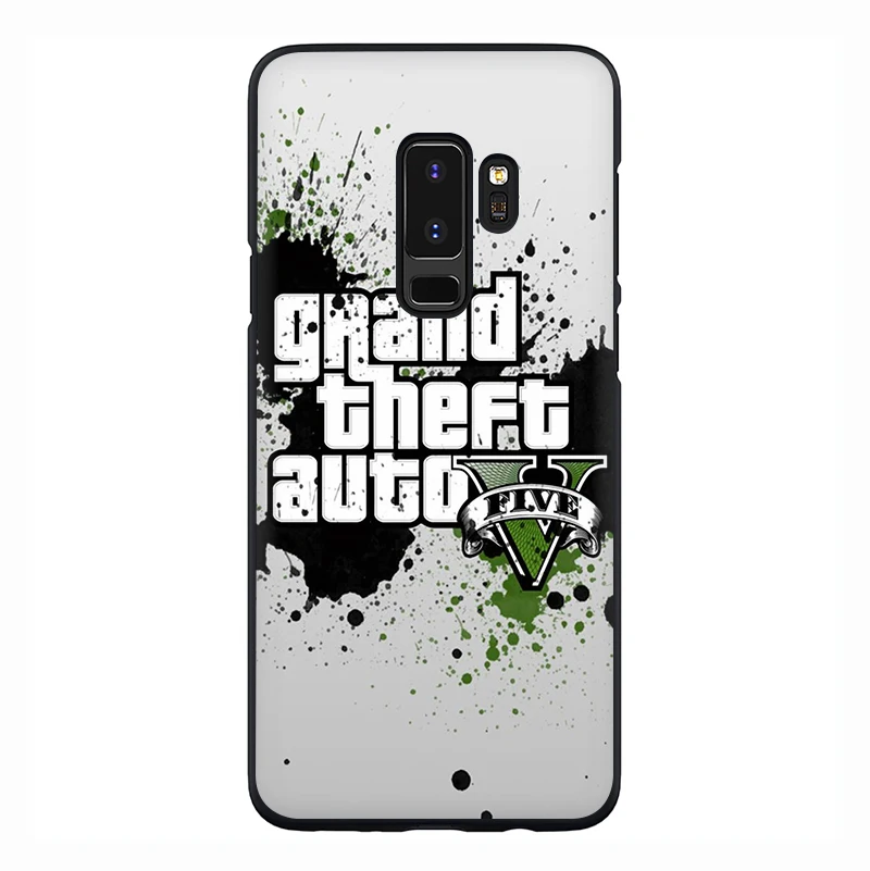 GTA 5 Grand Theft мягкий чехол для телефона samsung Galaxy M10 20 30 S6 7 Edge S8 9 10 Plus Note8 9 - Цвет: B6