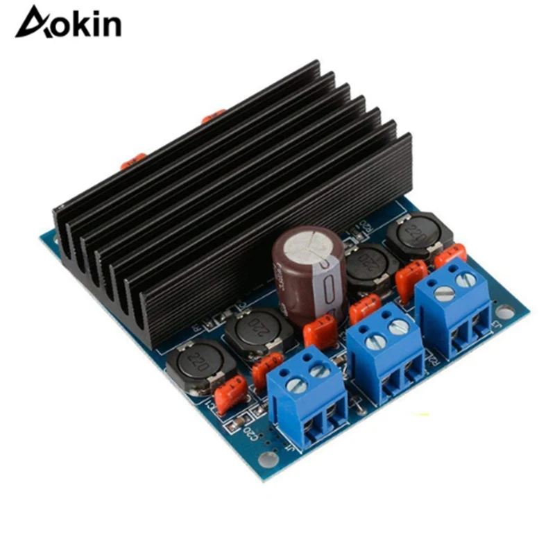 

TDA7492 D Class High-power Digital Amplifier Board 2x50w/100w AMP Board Radiator AMP Board Digital Amplifier Board Radiator AU