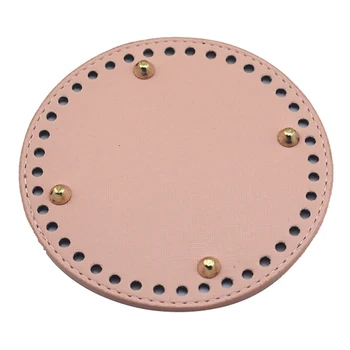 

Replacement bottom for Shoulder Bag Handbag Backpack Bucket BagKnitting Bag PU Leather 60 Holes Women Bags Handmade Accessories